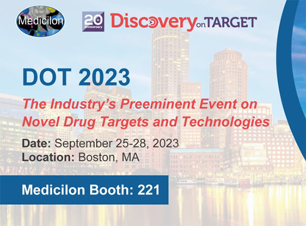 在DOT2023探索新型靶点，HJC黄金城平台戴学东博士带领团队赴会